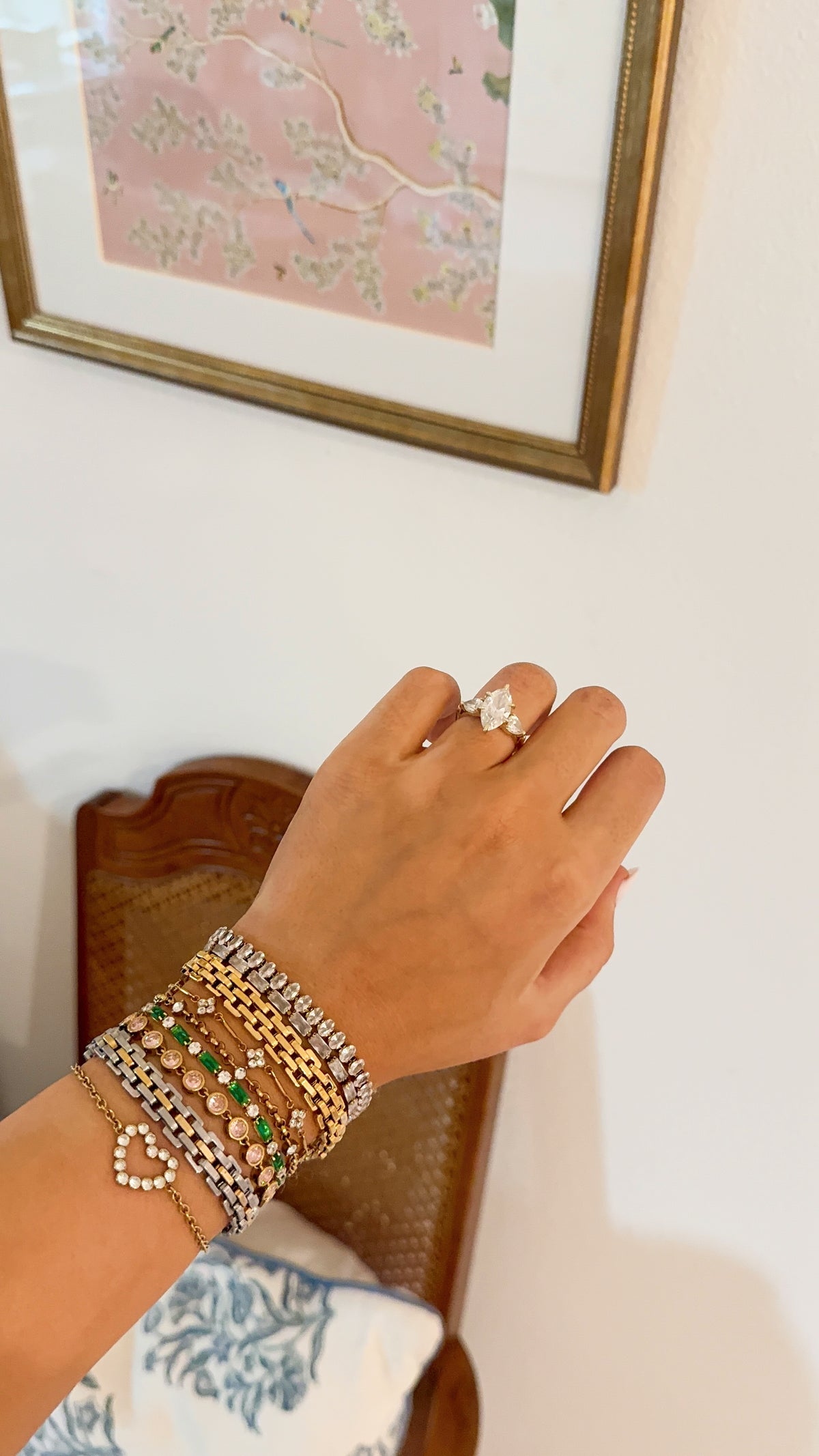 Bennett Bracelet 7” (available in gold and two tone)