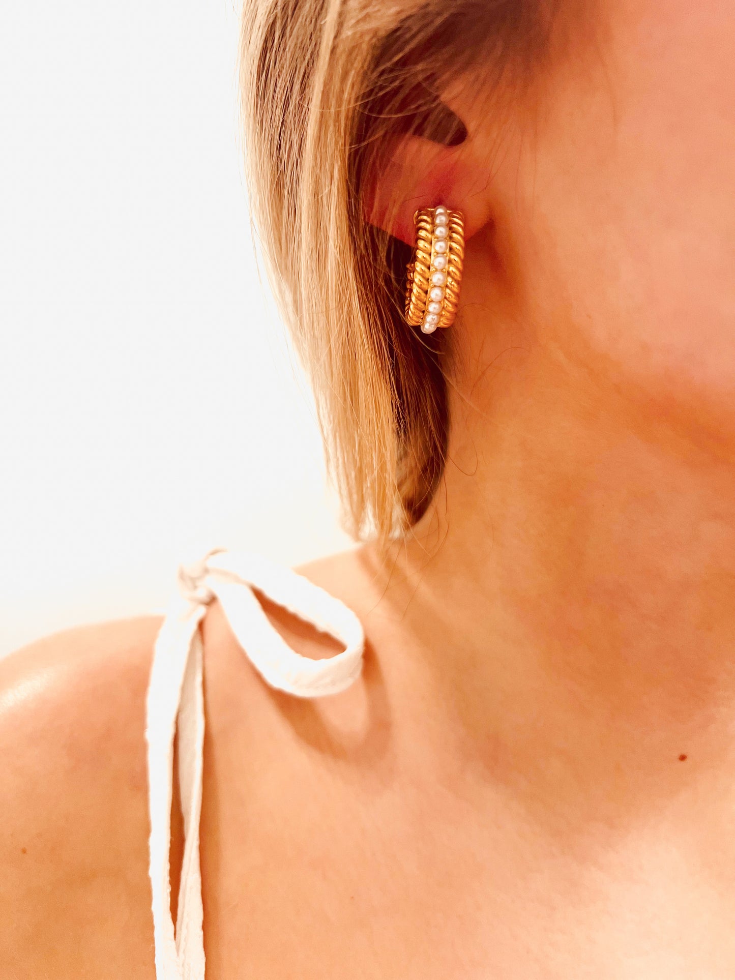 Phoebe Pearl Hoops