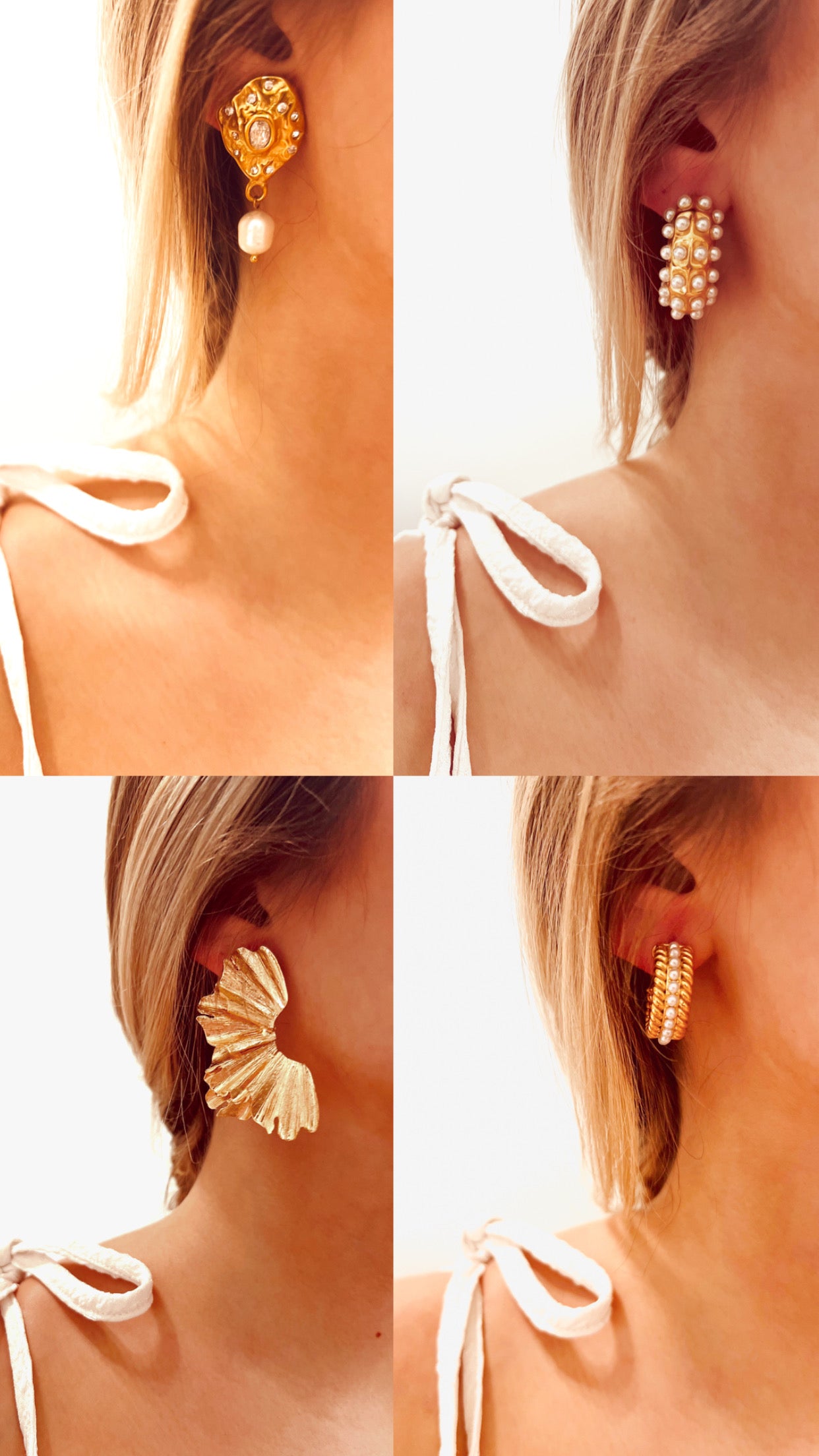 Phoebe Pearl Hoops