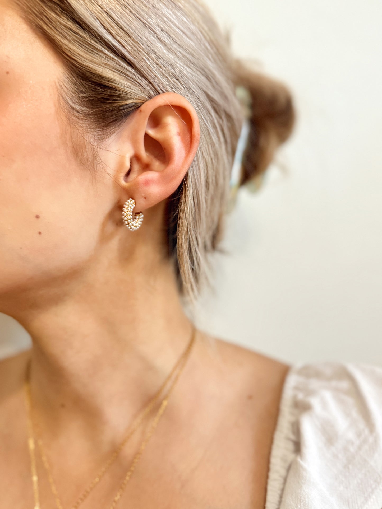 Petra Pearl Hoops