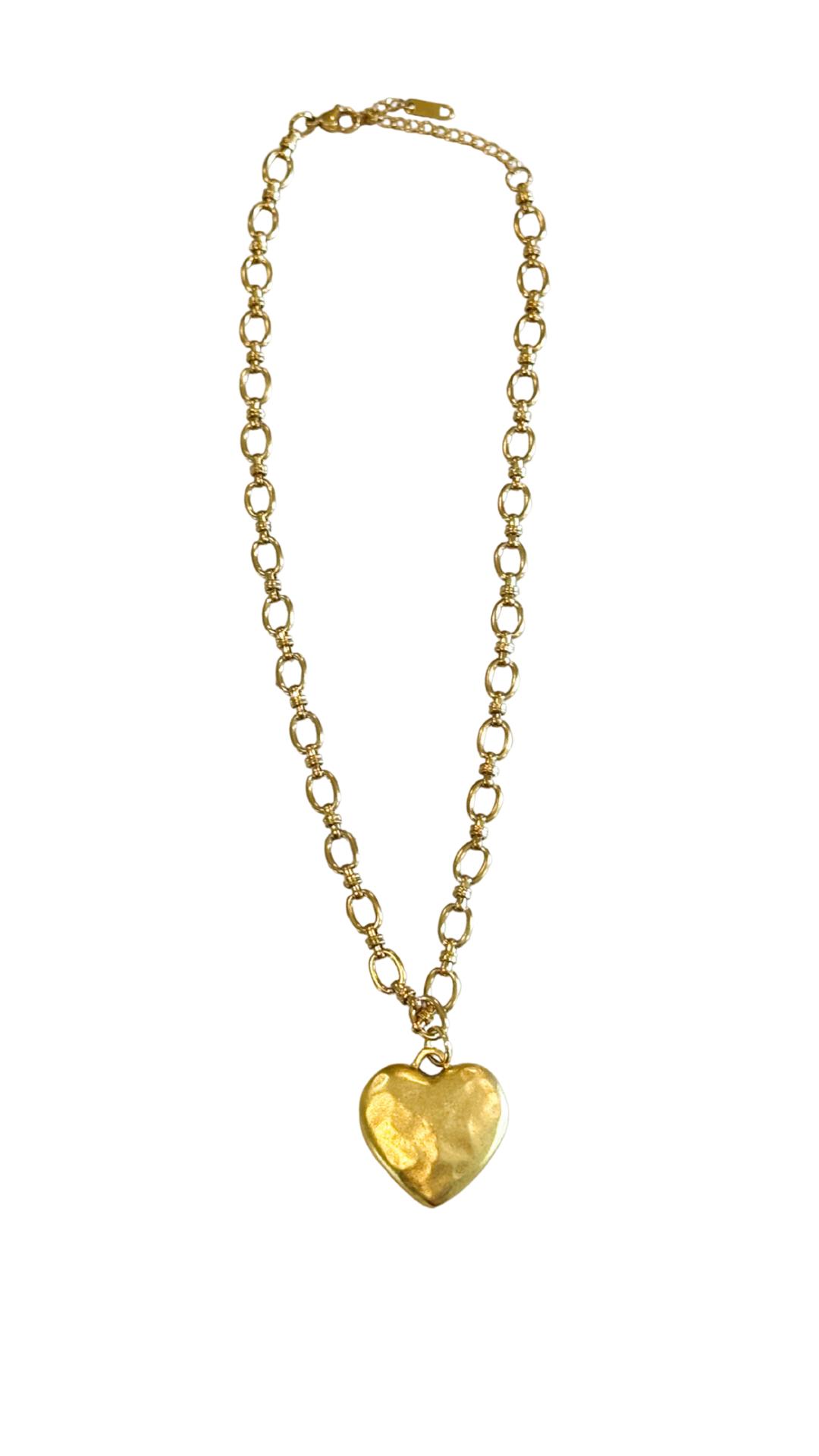 Small Vintage Heart Necklace