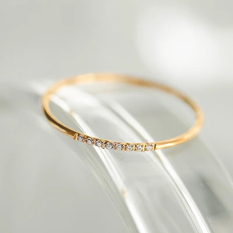 CZ Stackable Ring