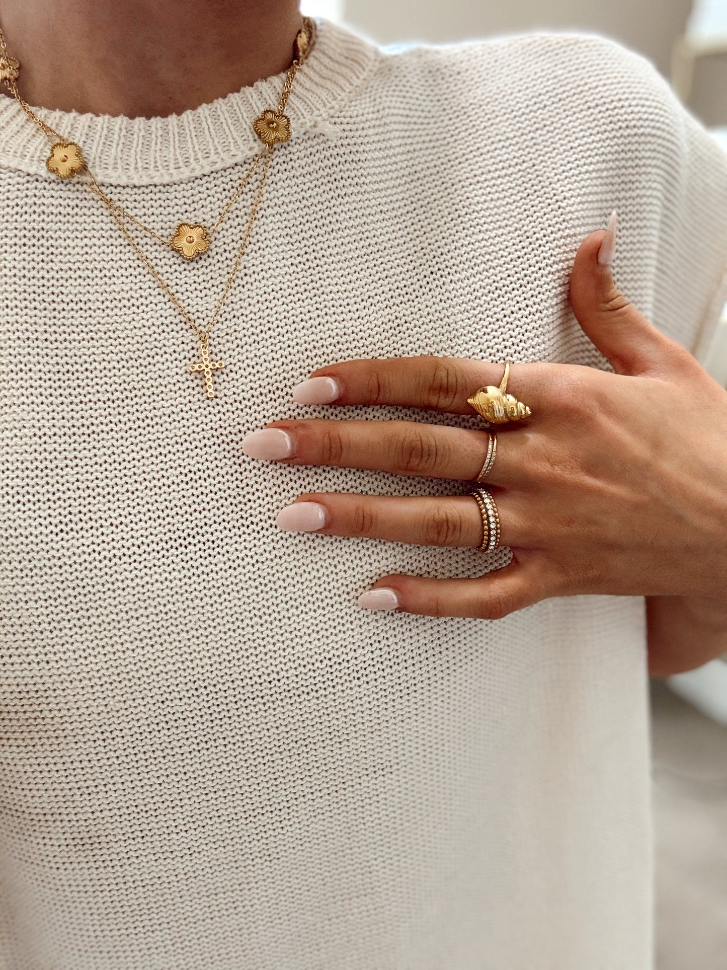CZ Stackable Ring