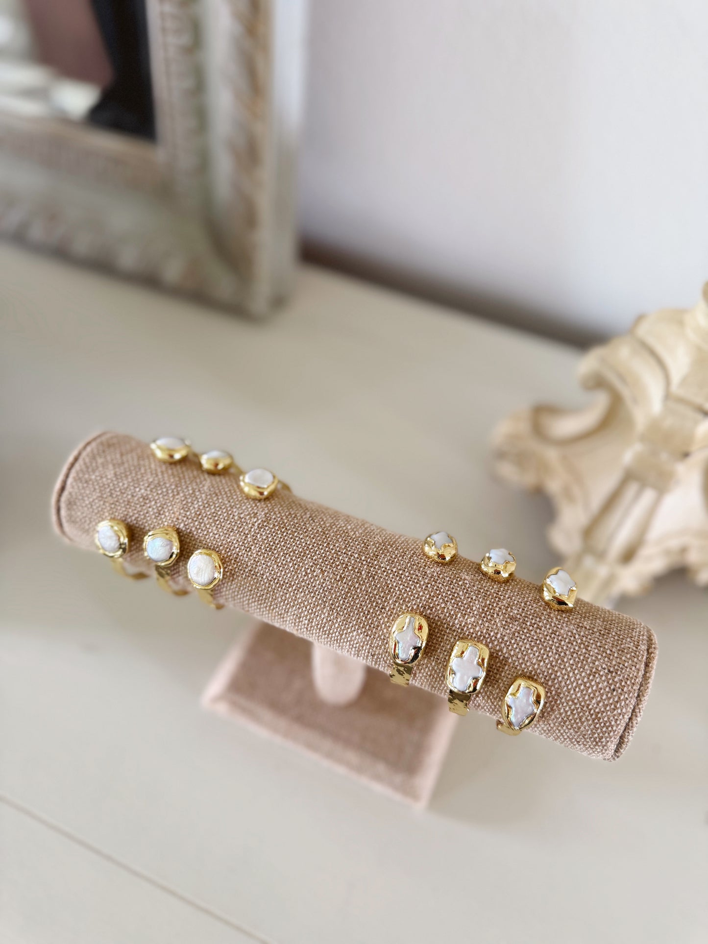 Milan Freshwater Pearl Bangle