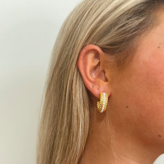 Phoebe Pearl Hoops