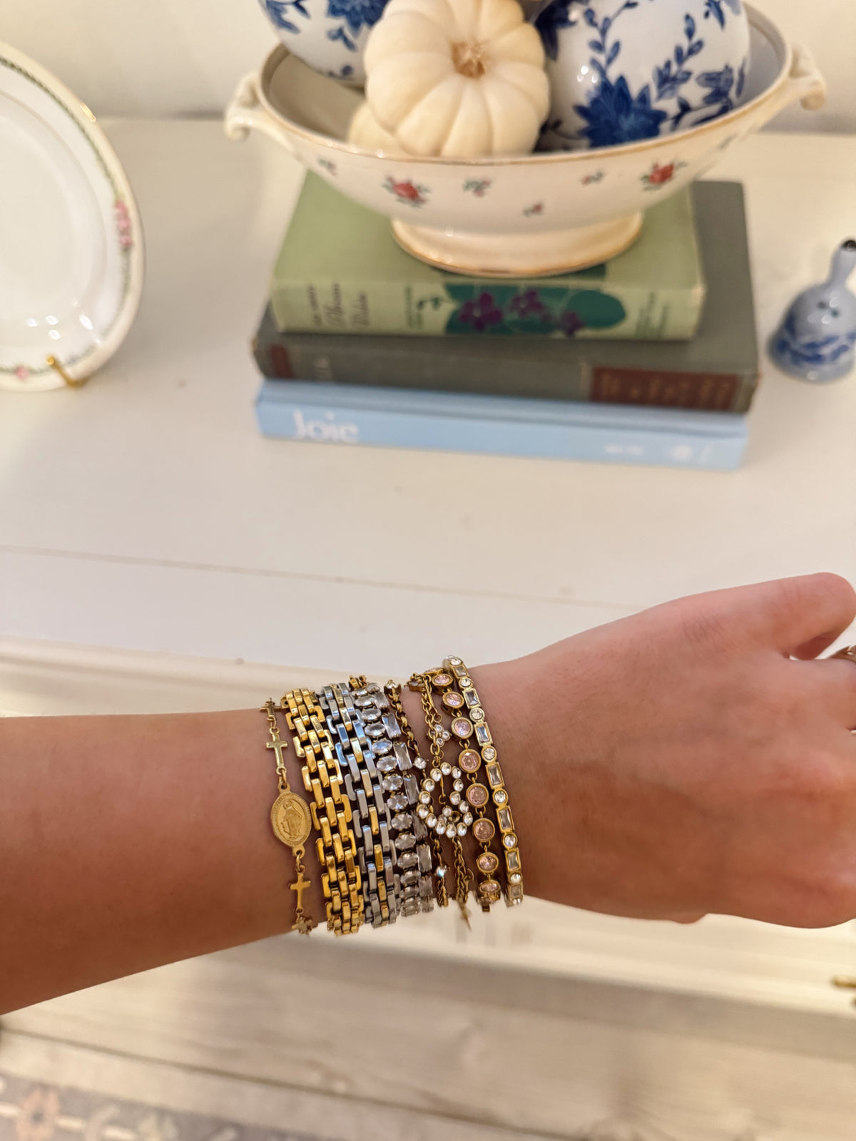 Faith Bracelet (available in silver and gold)