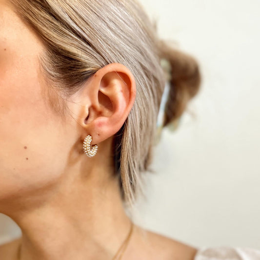 Petra Pearl Hoops