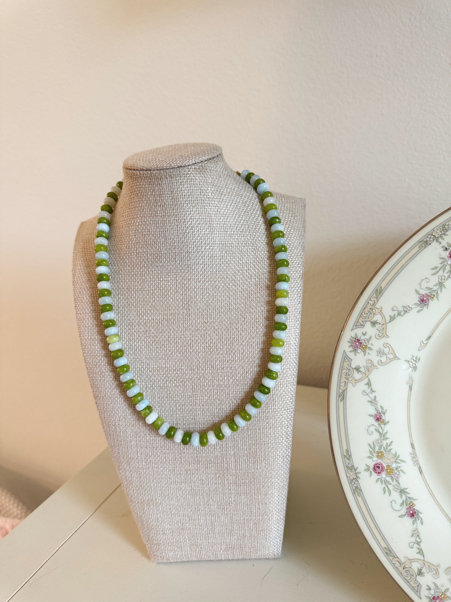 Limeade Beaded Necklace