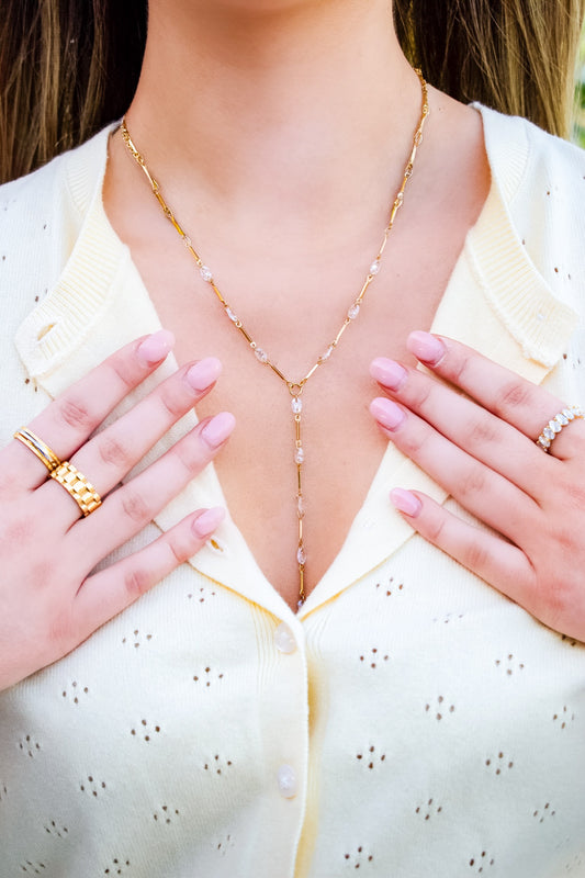 Laine Lariat Necklace
