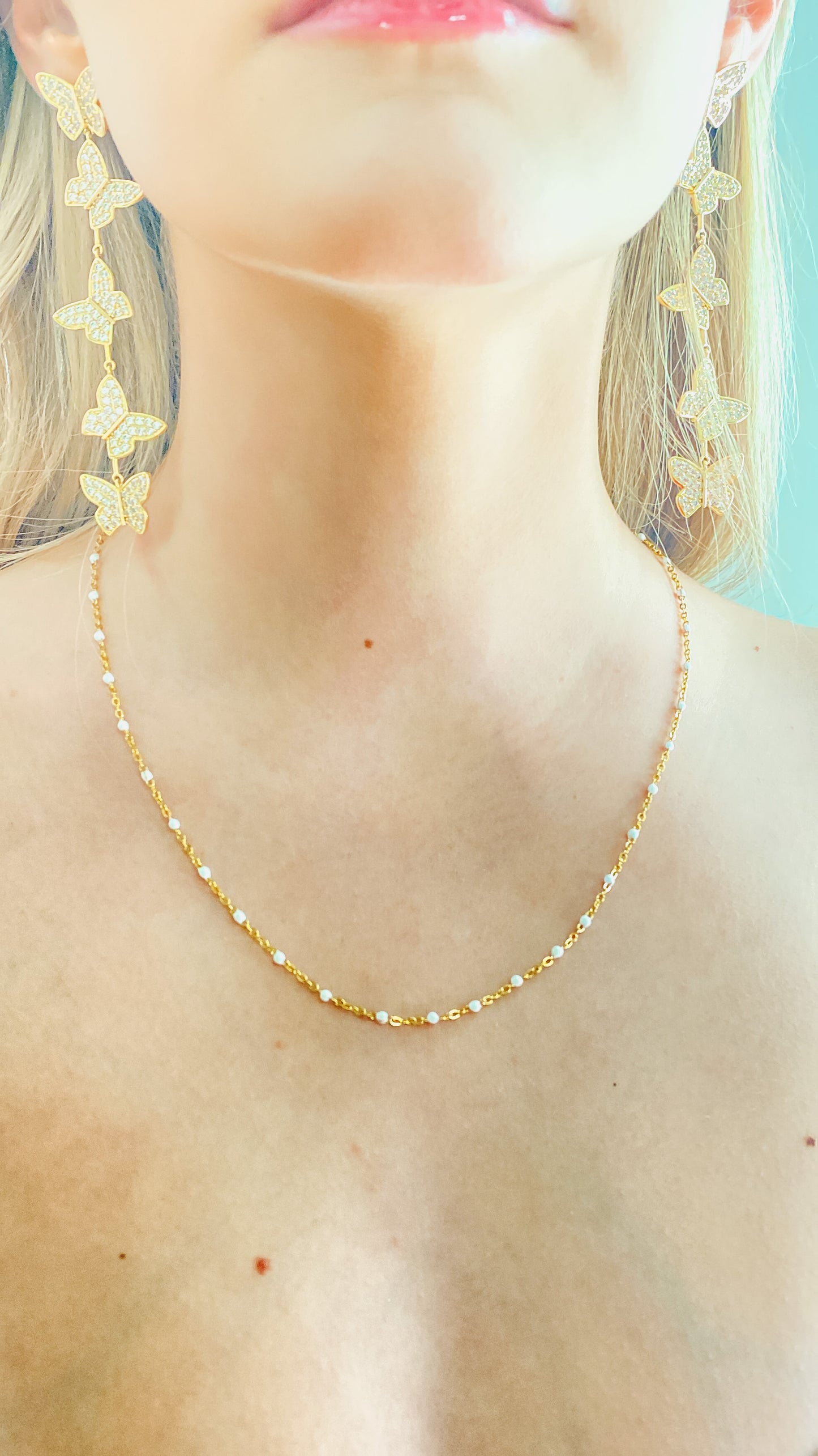 Little Knots + Winter Whites - Duo Necklace Set