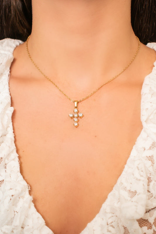 Charlotte Cross Necklace