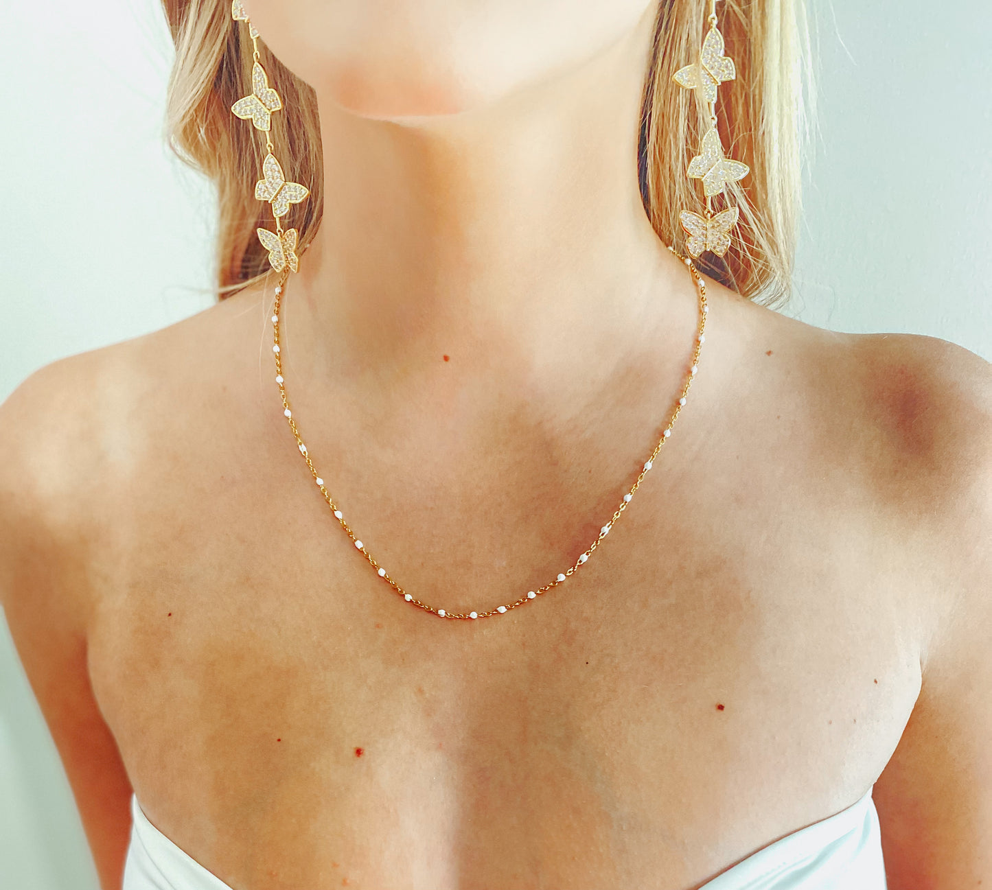 Little Knots + Winter Whites - Duo Necklace Set