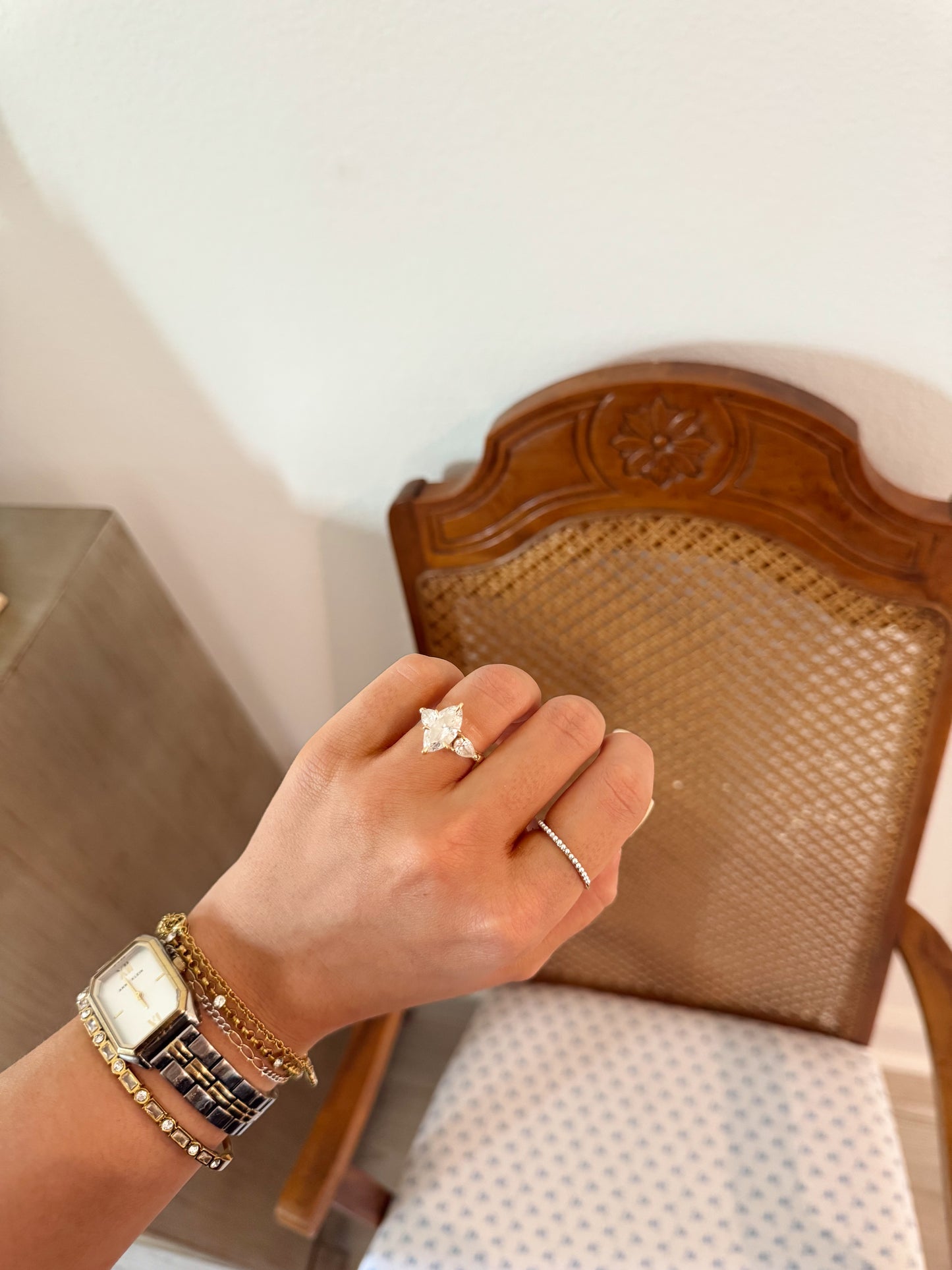 Millie Pearl Ring