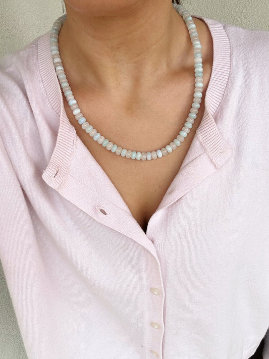 Cloud Nine Beaded Necklace