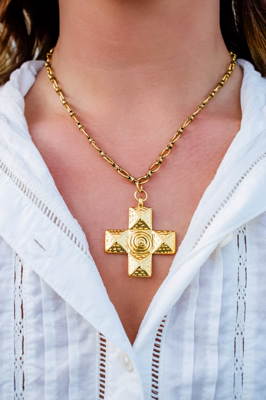 Juliet Cross Necklace