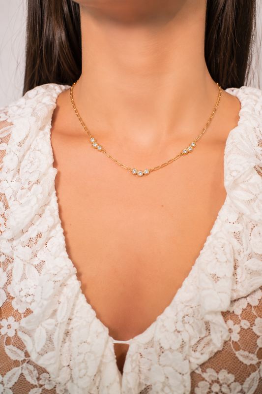 Leigh Paperclip Necklace