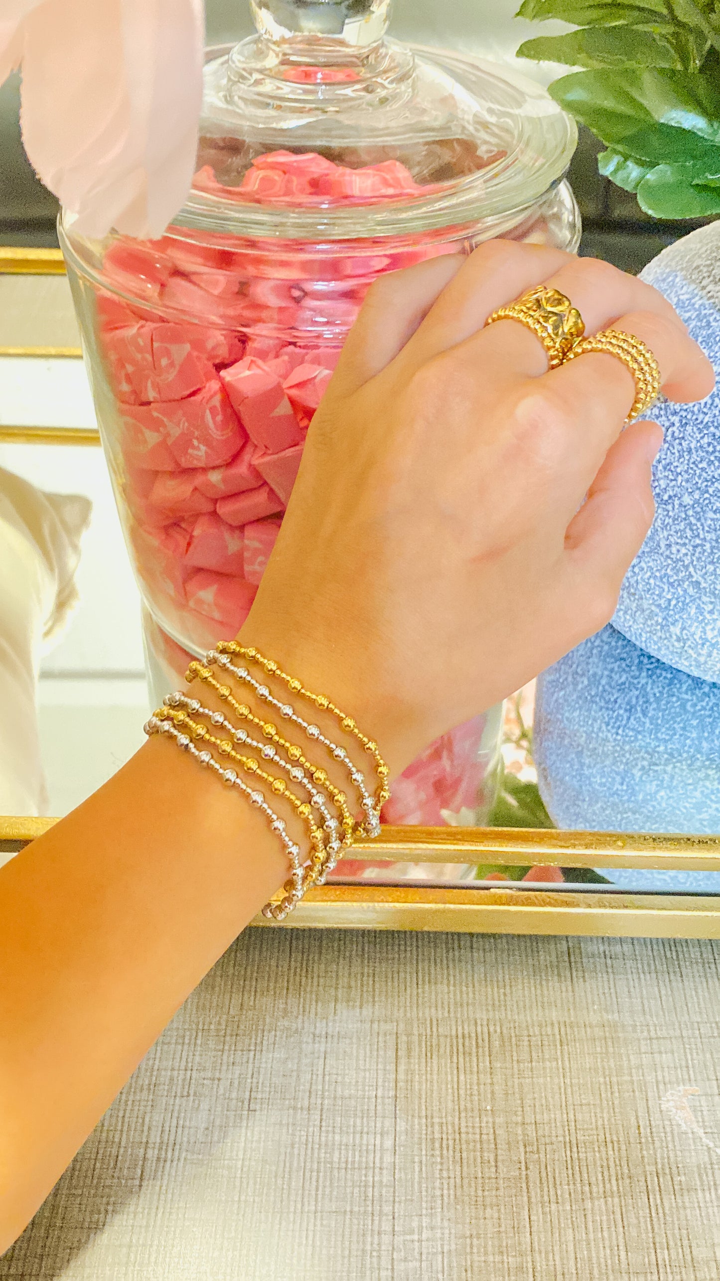 The Angelic Reminder Beaded Bracelet