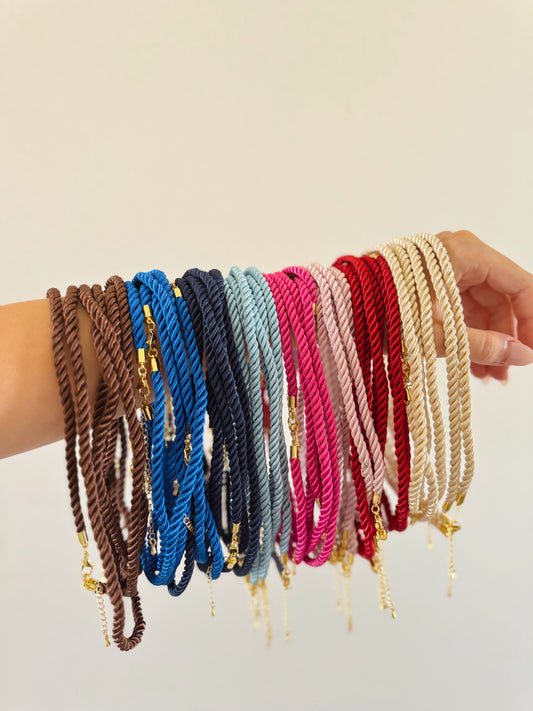 Cord Necklace (8 Colors)