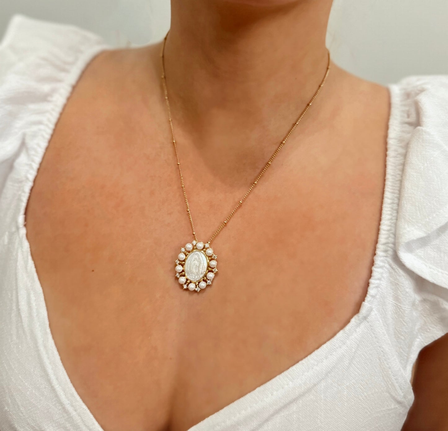 Our Lady Of Guadalupe Necklace