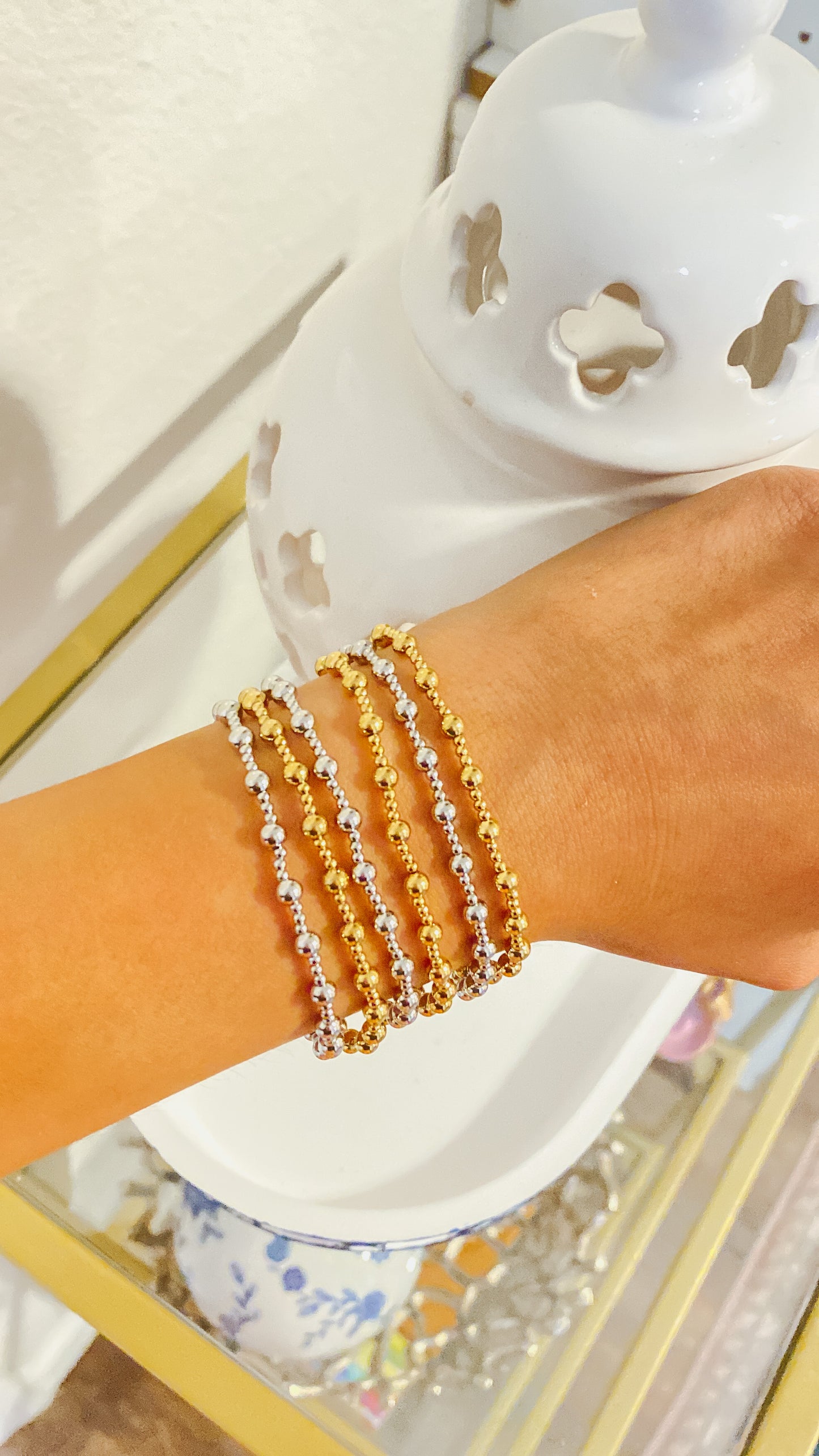 The Angelic Reminder Beaded Bracelet
