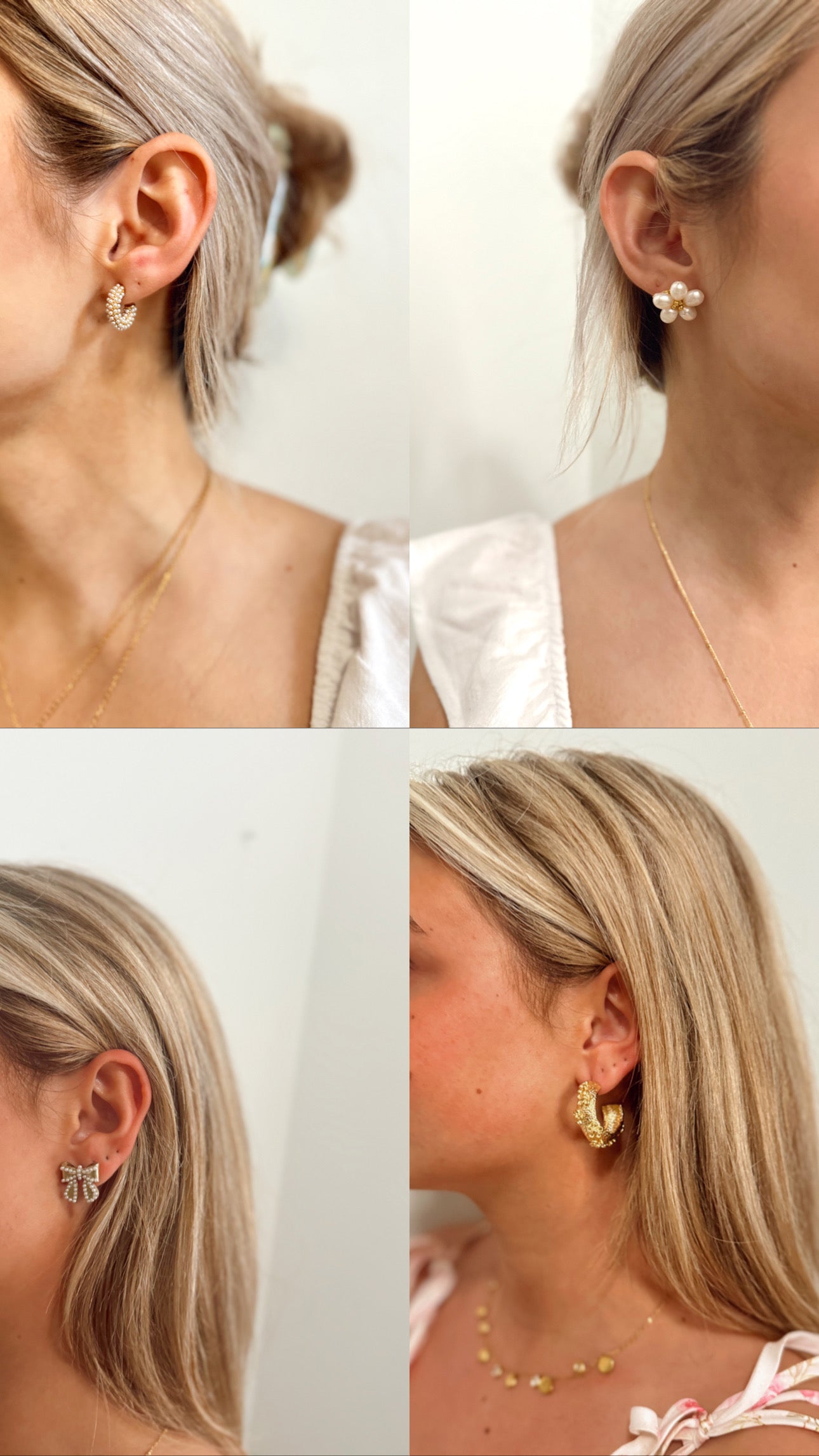 Petal Pearl Studs