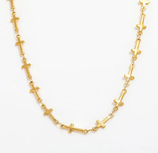 Delicate Cross Necklace