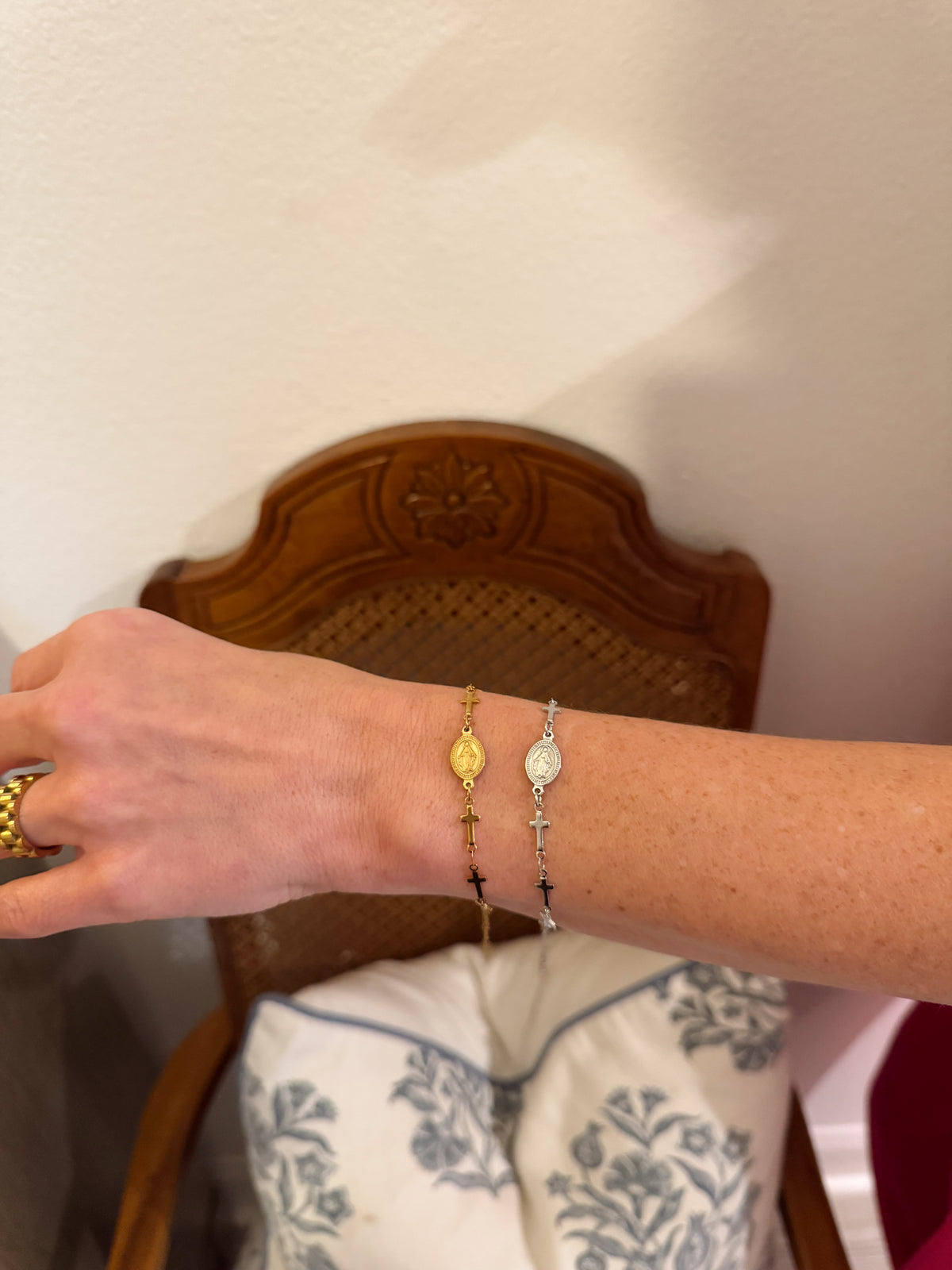 Faith Bracelet (available in silver and gold)
