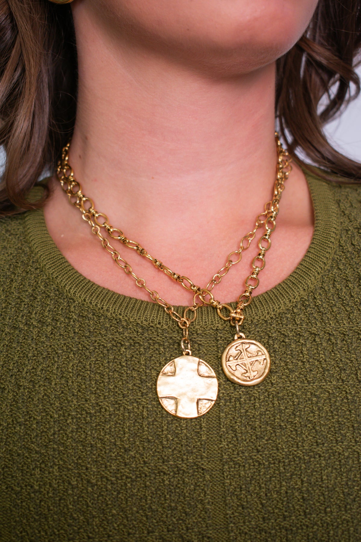 The Lord’s Prayer / Cross Necklace