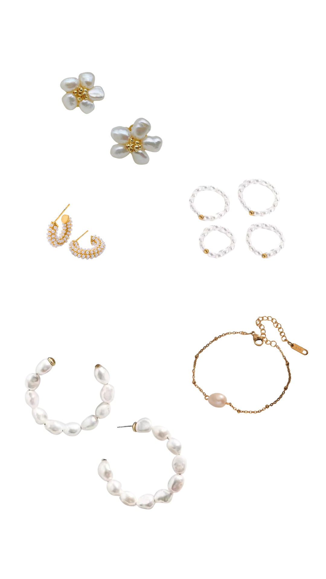 Petra Pearl Hoops