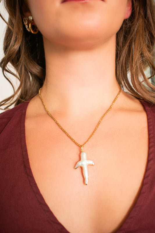 Frances Cross Necklace