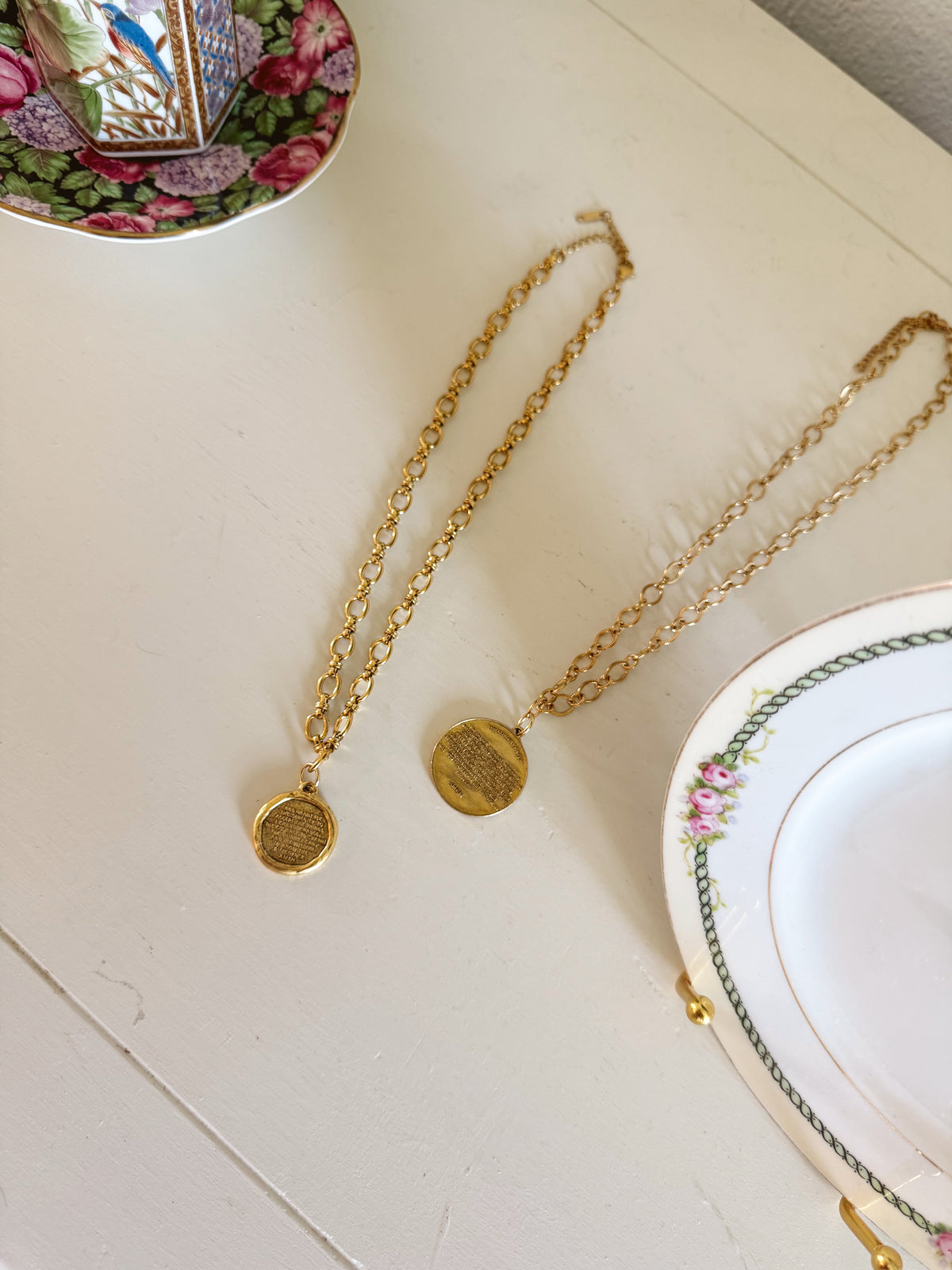 The Lord’s Prayer / Cross Necklace