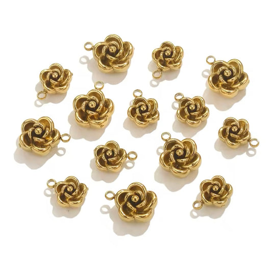 Rose Charm (2 sizes)