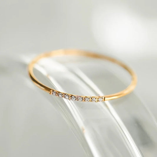 CZ Stackable Ring