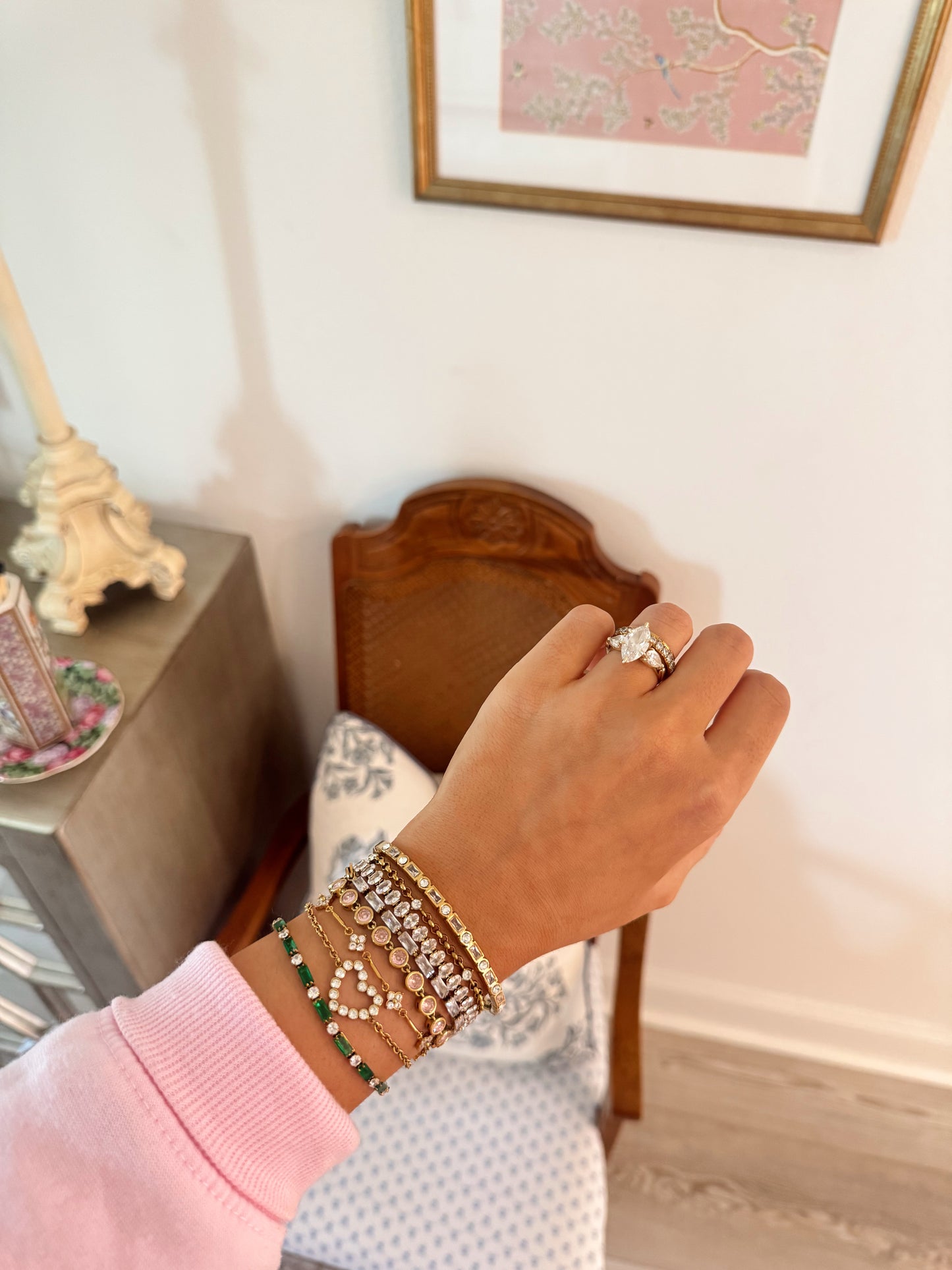 Baguette CZ Tennis Bracelet