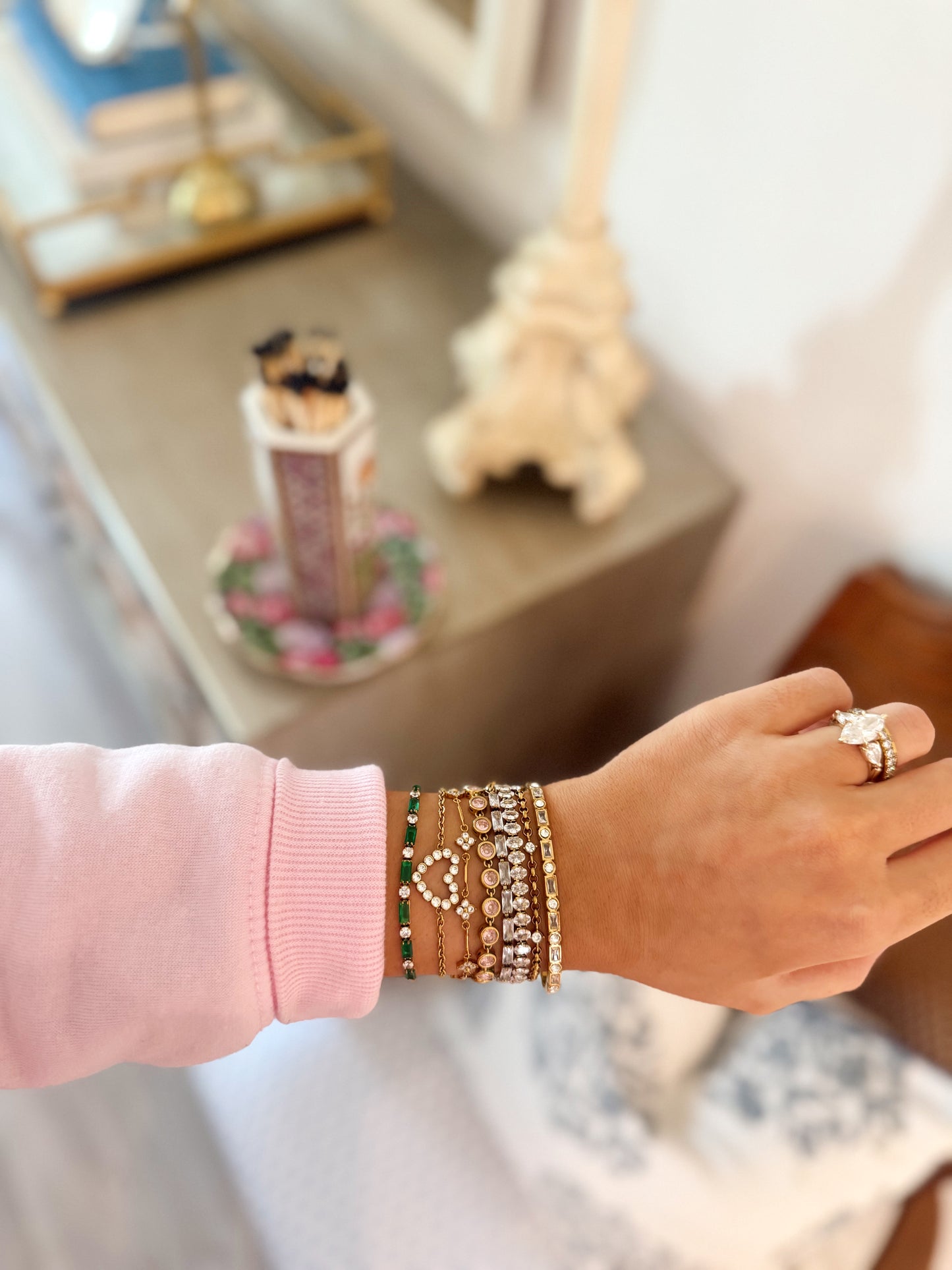 Baguette CZ Tennis Bracelet