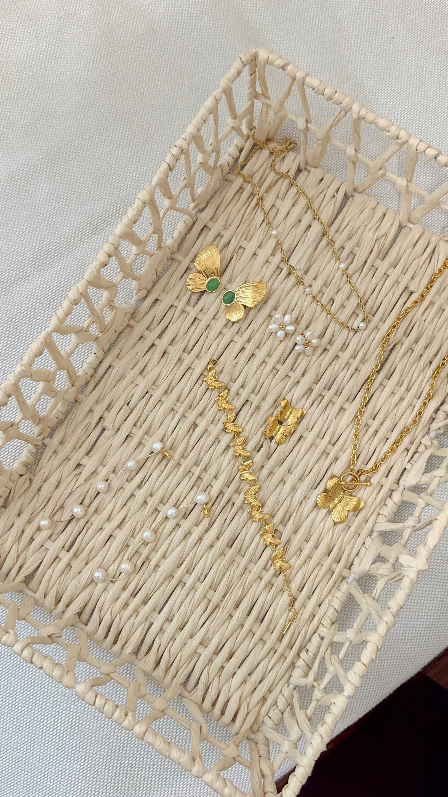 Swoon Butterfly Toggle Necklace