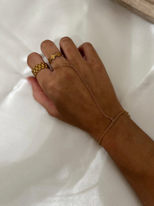 Gold Handchain