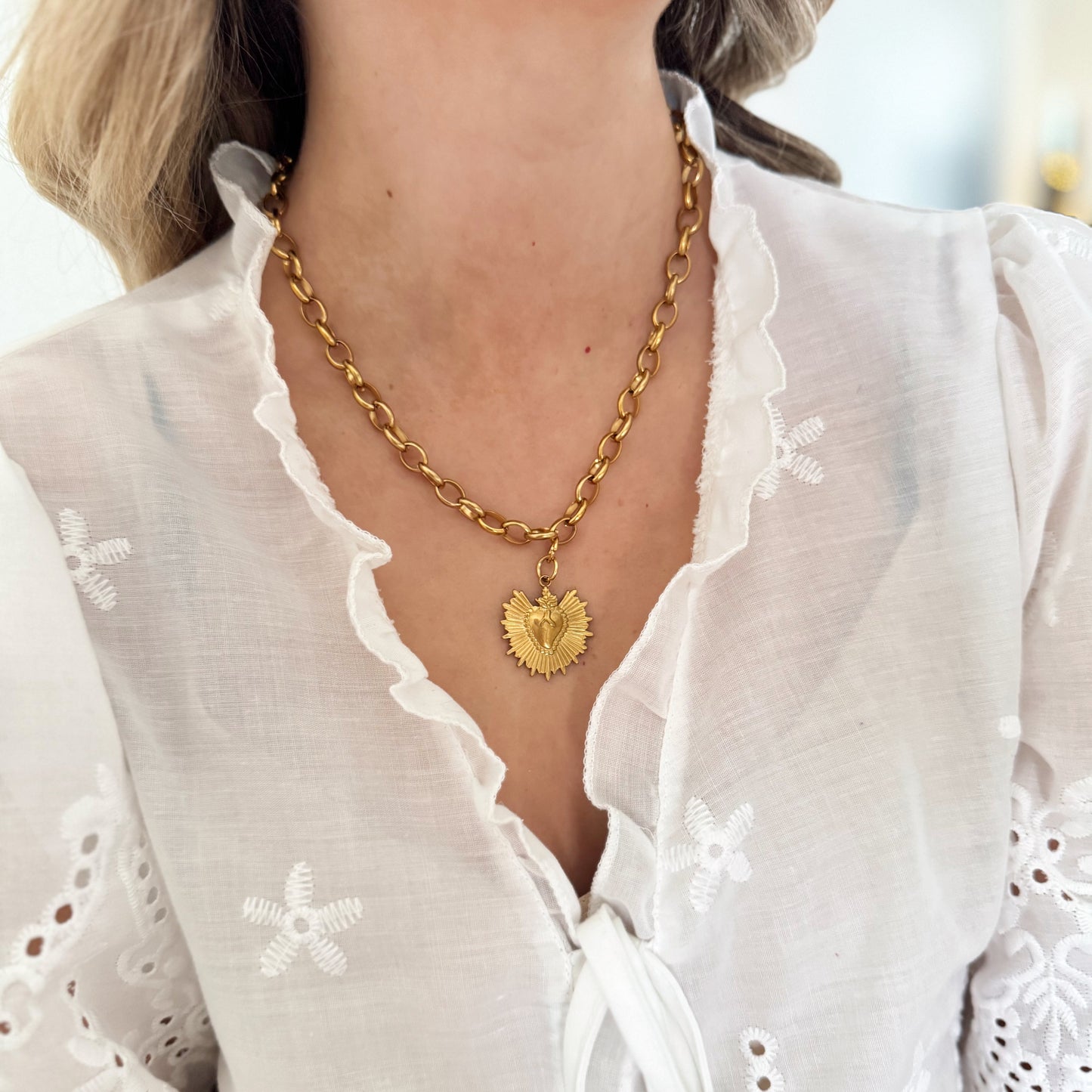 Sacred Heart Necklace