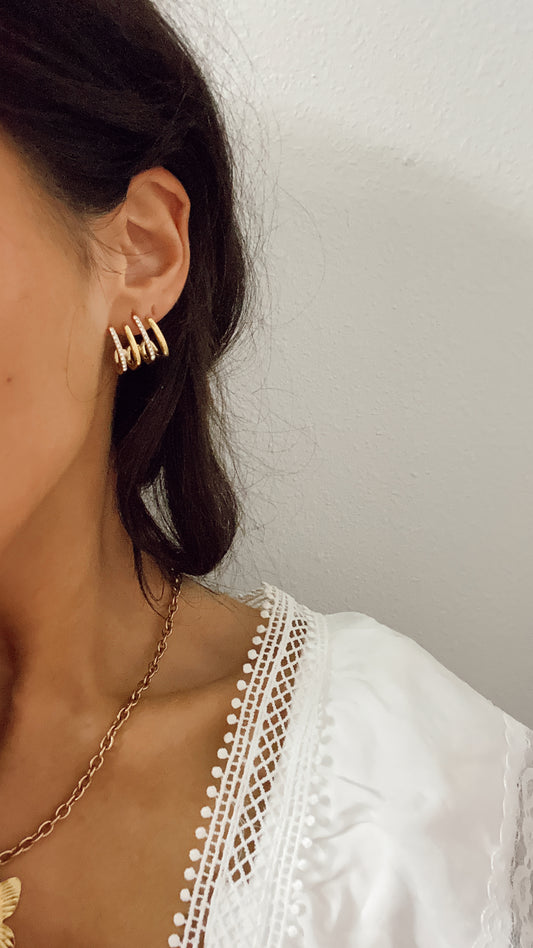 Lucky CZ Earrings