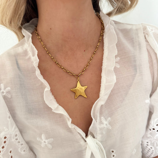 Vintage Star Necklace