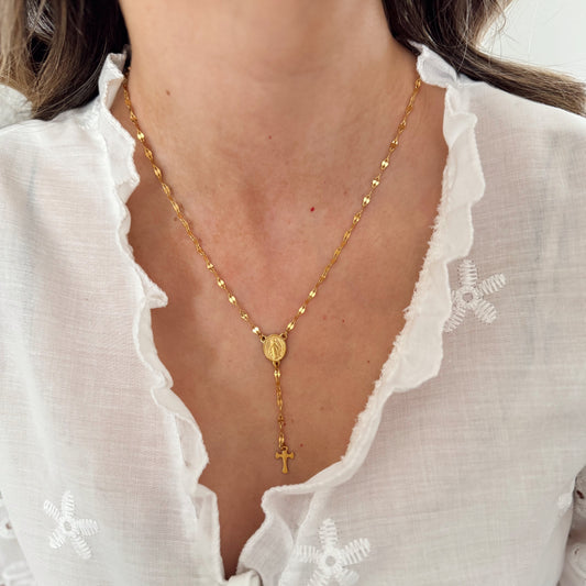 Faith Lariat Necklace